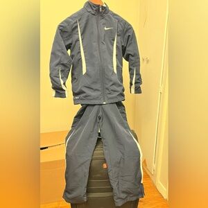 Nike Men's Navy Jacket and Pants Set